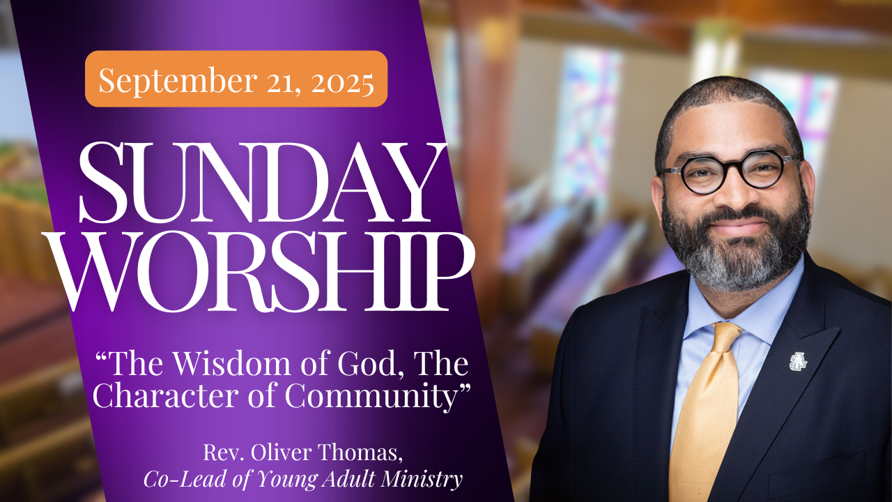 Rev. Thomas and title of sermon